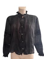Isabel Marant Étoile blouse M, Zwart, Ophalen of Verzenden, Zo goed als nieuw