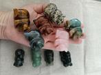 Edelsteen Beren Set - 10 stuks, Antiek en Kunst, Ophalen of Verzenden