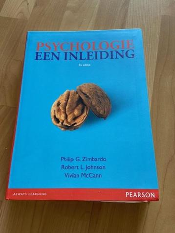 Psychologie, een inleiding - Philip Zimbardo , V McCann beschikbaar voor biedingen