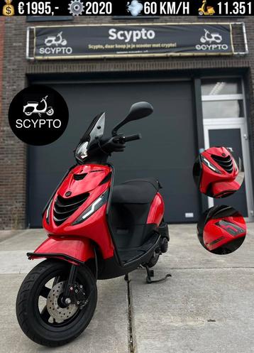Piaggio Zip | Brom | 60km/h | 2020 | Grote Beurt beschikbaar voor biedingen