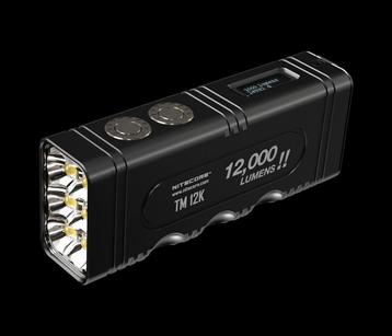 Nitecore TM12K Zaklamp NIEUW met Toebehoren - 12000 Lumen beschikbaar voor biedingen