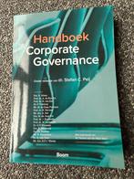 Handboek Corporate Governance, Ophalen of Verzenden, Zo goed als nieuw, Management