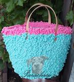 Prachtige hand gemaakte tas, 30 cm of meer, Ophalen of Verzenden, Groen, Nieuw