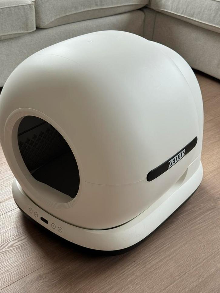 Elektrische kattenbak, Zedar K1200, Dieren en Toebehoren, Kattenbakken, Zo goed als nieuw, Ophalen