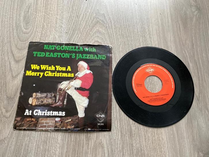 Nat Conella We wish you a merry Christmas, Cd's en Dvd's, Vinyl | Pop, Zo goed als nieuw, 1960 tot 1980, Overige formaten, Verzenden