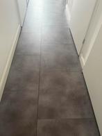 Beton look pvc 60x60, Huis en Inrichting, Ophalen of Verzenden, Zo goed als nieuw, 50 tot 75 m², Laminaat