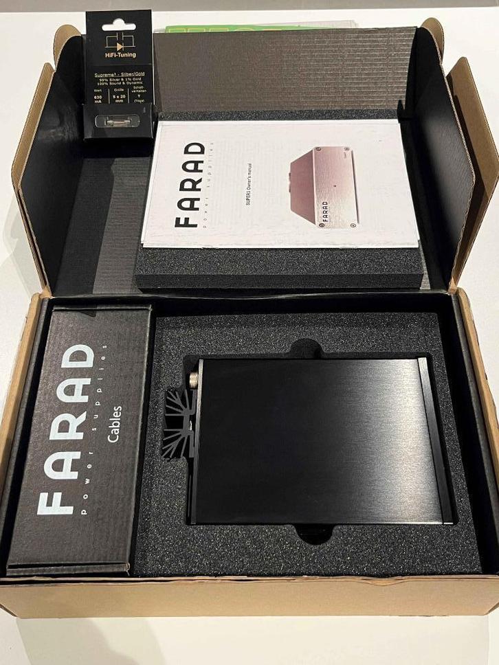 Super Farad 3 - 12VDC, Audio, Tv en Foto, Converters, Zo goed als nieuw, Ophalen of Verzenden