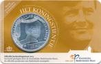 Koningstientje in Coincard UNC, Ophalen of Verzenden, Koningin Beatrix, Euro's, Zilver