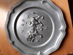 Twee tinnen borden, Antiek en Kunst, Antiek | Tin, Ophalen of Verzenden
