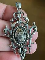 Antieke zilverkleurige hanger, Sieraden, Tassen en Uiterlijk, Antieke sieraden, Ophalen of Verzenden, Overige materialen, Hanger