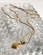 Ketting Goud k18 K met hanger Uil 7.58 G✨😍💎💑🎁🤗👌, Ophalen of Verzenden, Goud