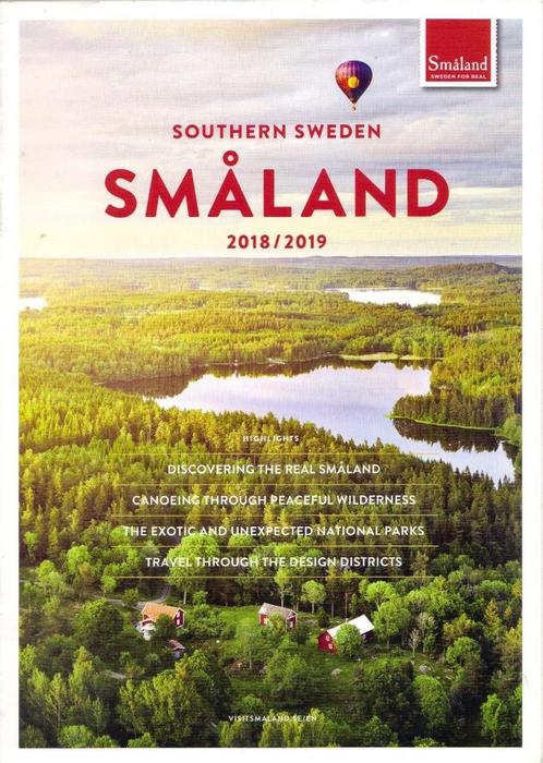 Magazine Southern Sweden SMALAND  2019 [Zweden]   [DIGITAAL], Boeken, Reisgidsen, Nieuw, Reisgids of -boek, Europa, ANWB, Verzenden