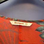 Desigual rode tuniekjurk floral dress maat 42 artnr 48738, ., Maat 42/44 (L), Ophalen of Verzenden, Zo goed als nieuw
