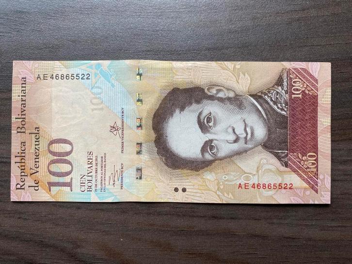 100 Bolivares Venezuela 2013 Bankbiljet p-93g, Postzegels en Munten, Bankbiljetten | Amerika, Los biljet, Zuid-Amerika, Ophalen of Verzenden