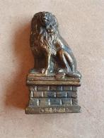 Koper / brons leeuw La Gileppe stuwmeer in Noord-Oost België, Antiek en Kunst, Ophalen