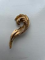 Vintage Broche met Parels, Sieraden, Tassen en Uiterlijk, Broches, Overige materialen, 4 tot 7 cm, Gebruikt, Ophalen of Verzenden