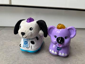 Toet toet dieren VTech Kiki koala en Daan dalmatier beschikbaar voor biedingen