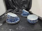 Antiek  Chinees Blauw Wit Kop en Schotels, Antiek en Kunst, Antiek | Porselein, Ophalen of Verzenden