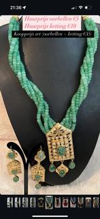 Marokkaanse sieraden groen, Ophalen of Verzenden, Zo goed als nieuw, Groen