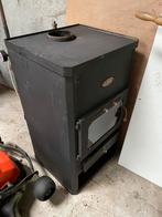 Houtkachel met cv, Ophalen, Gebruikt, Houtkachel, Vrijstaand