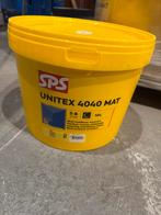 Sps unitex 4040 mat wit latex Scherp geprijsd!, Ophalen, Wit, Nieuw, Verf