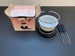Chocolade fondueset, Ophalen of Verzenden, Zo goed als nieuw, Waxinelicht, Fondueset