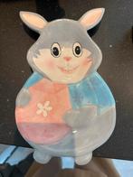 Schaaltje Konijn/Haas - Paasdecoratie, Ophalen, Porselein of Keramiek, Schaal, Zo goed als nieuw