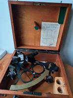 Vintage Sextant G. De Koningh Arnhem - Maritiem Instrument, Antiek en Kunst, Ophalen of Verzenden