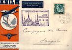 Nederlands Indië - KNIL - Stempel - Saigon Vietnam - 1938, Verzenden, Envelop