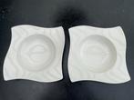 Villeroy & Boch Diepe Borden - Set van 2, Ophalen of Verzenden, Zo goed als nieuw, Bord(en), Effen