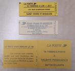 Set van 3 postzegelboekje Saint-Pierre et Moquelon (Frans), Postzegels en Munten, Postzegels | Europa | Frankrijk, Verzenden, Postfris