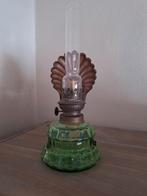 kosmos brenner lamp met groene glas, Ophalen