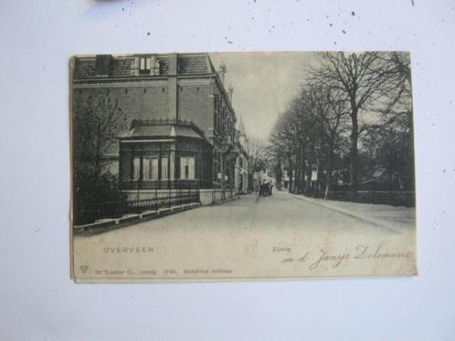 Ansichtkaarten Nederland, TC 5-66 Overveen, Zijlweg 1904, Verzamelen, Ansichtkaarten | Nederland, Gelopen, Noord-Holland, Voor 1920