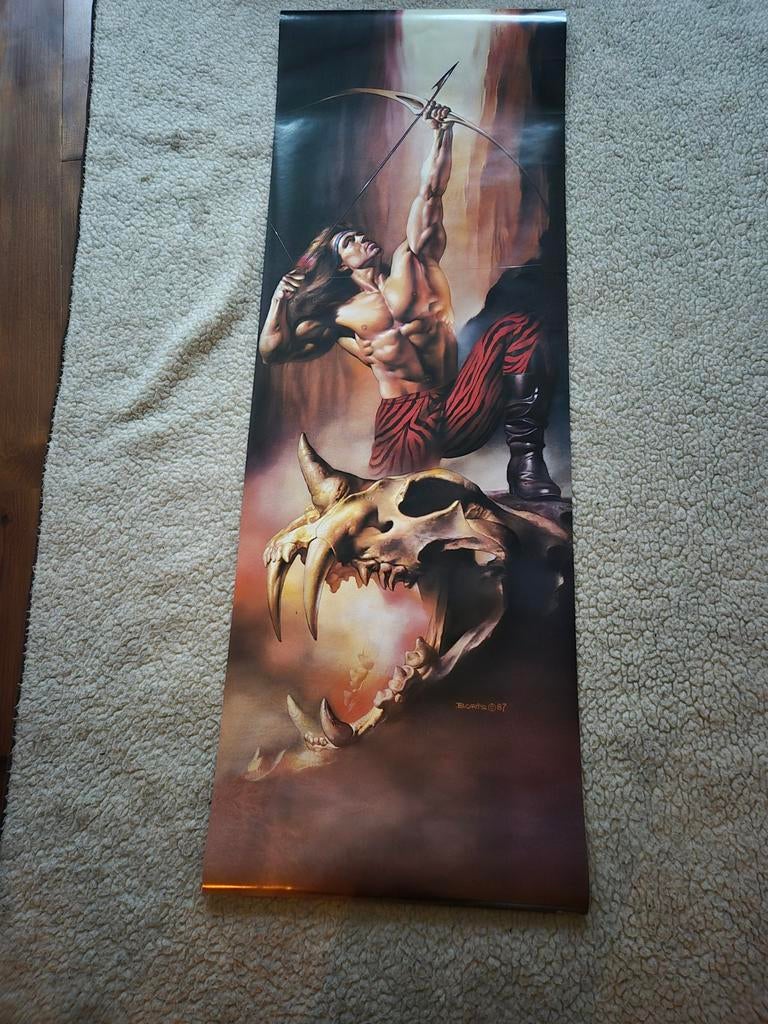 The Archer boris vallejo deur poster ongebruikt, Ophalen of Verzenden