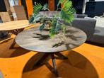 Eettafel nikki brown rond 40%korting #Meubelmepper, Huis en Inrichting, Rond, Nieuw, Ophalen of Verzenden, Vijf personen of meer