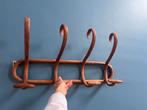 Oud kapstok van hout, Huis en Inrichting, Woonaccessoires | Kapstokken, Wandkapstok, Gebruikt, Ophalen of Verzenden, Minder dan 100 cm