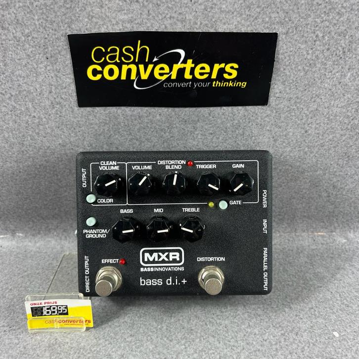 MXR Bass Innovations BASS D.I.+ box voor basgitaar | 394267, Muziek en Instrumenten, Effecten, Gebruikt, Ophalen of Verzenden