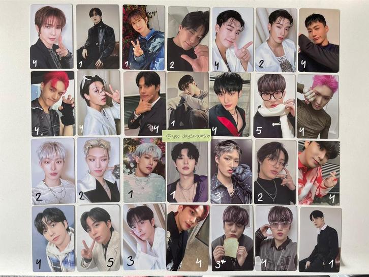 ateez photocards, Cd's en Dvd's, Cd's | Wereldmuziek, Zo goed als nieuw, Aziatisch, Verzenden