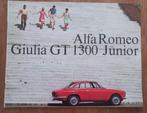 Alfa Romeo Giulia GT 1300 Junior 1967, Gelezen, Alfa Romeo, Ophalen of Verzenden, Alfa Romeo