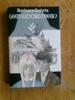 Geen woord meer?door Barbara Gehrts, e.a. jeugdoorlogsboeken, Ophalen of Verzenden, Tweede Wereldoorlog, Zo goed als nieuw, Overige onderwerpen
