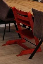 Rode Stokke Tripp Trapp kinderstoel, Kinderen en Baby's, Kinderstoelen, Ophalen, Gebruikt, Meegroeistoel