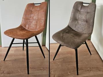 Eetkamerstoelen Roady - 4 stuks in 2 verschillende kleuren beschikbaar voor biedingen