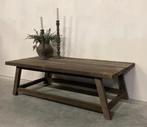 Stoere oude salontafel "Jens" 150X70 CM, Ophalen, 100 tot 150 cm, 50 tot 100 cm, Zo goed als nieuw