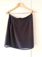 korte rok kreukvrij Turnover mt 40, Maat 38/40 (M), Zwart, Zo goed als nieuw, Boven de knie