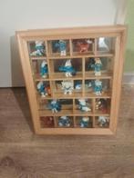 Smurfjes in leuk kastje, Verzamelen, Smurfen, Ophalen of Verzenden, Gebruikt, Overige Smurfen, Poppetje, Figuurtje of Knuffel