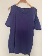 Marccain top maat 36 cut out schouders katoen zgan, Blauw, Ophalen of Verzenden, Zo goed als nieuw, Korte mouw