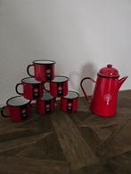 Douwe Egberts emaille set, Antiek en Kunst, Antiek | Emaille, Ophalen of Verzenden