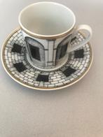 vintage design Fornasetti, Ophalen of Verzenden, Zo goed als nieuw, Overige stijlen, Kop(pen) en/of Schotel(s)