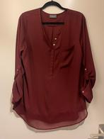 Yessica prachtige bordeaux rode blouse / tuniek maat 42, Kleding | Dames, Maat 42/44 (L), Ophalen of Verzenden, Zo goed als nieuw