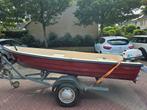Boot met Yamaha 5 pk, trailer, afdekzeil en biminitop, Ophalen, Gebruikt, Overige typen, Motorboot